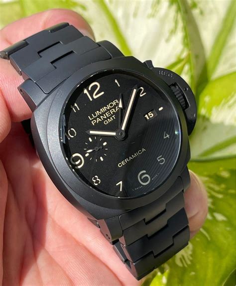 panerai 438 ceramic|Panerai tuttonero 438.